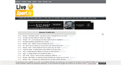 Desktop Screenshot of livesport.fr