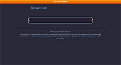 Desktop Screenshot of livesport.net