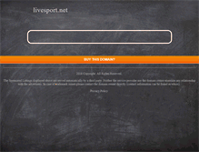 Tablet Screenshot of livesport.net