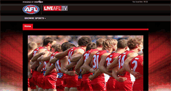 Desktop Screenshot of afl.livesport.tv